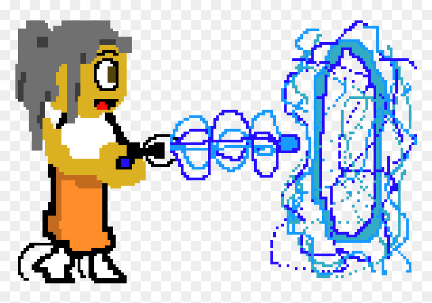 Master Of The Portal Gun - Cartoon, HD Png Download - portal gun png