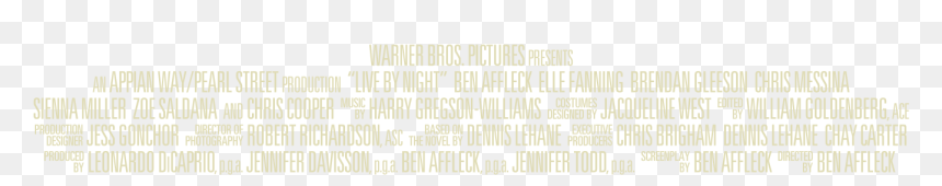 Warner Brothers Credits Png, Transparent Png - movie credits png