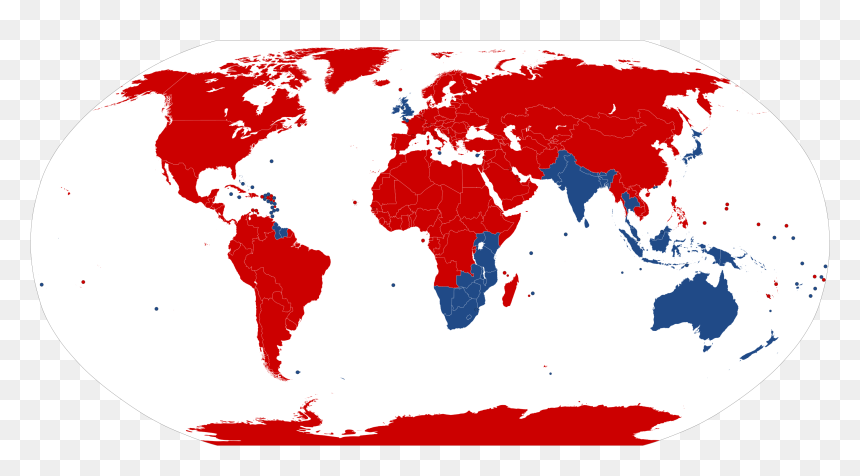 World Map, HD Png Download - driving png