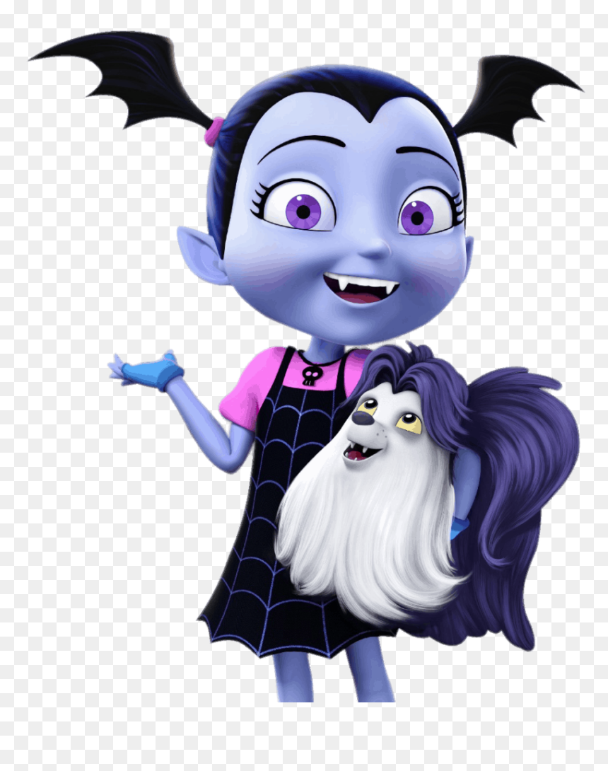 Vampirina Holding Wolfie Png - Vampirina Png, Transparent Png - vampirina png