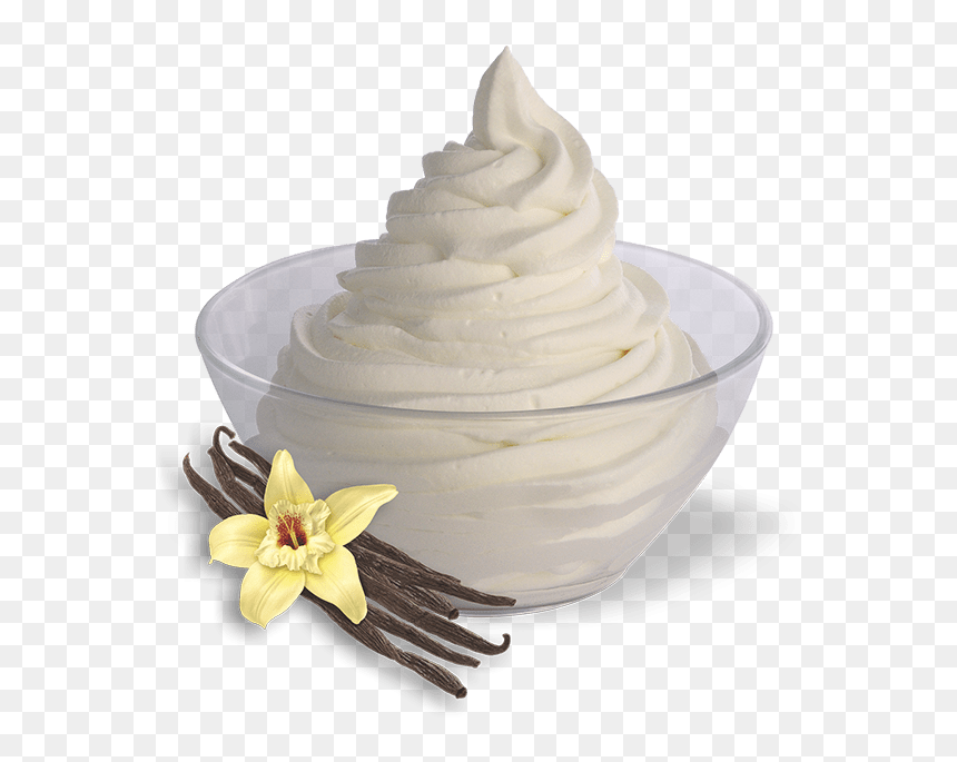 Vanilla Bean Flower, HD Png Download - frozen yogurt png