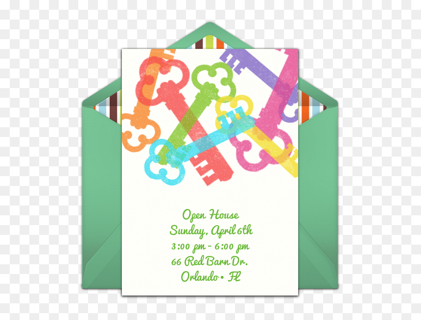Reminder Message For Housewarming, HD Png Download - house key png
