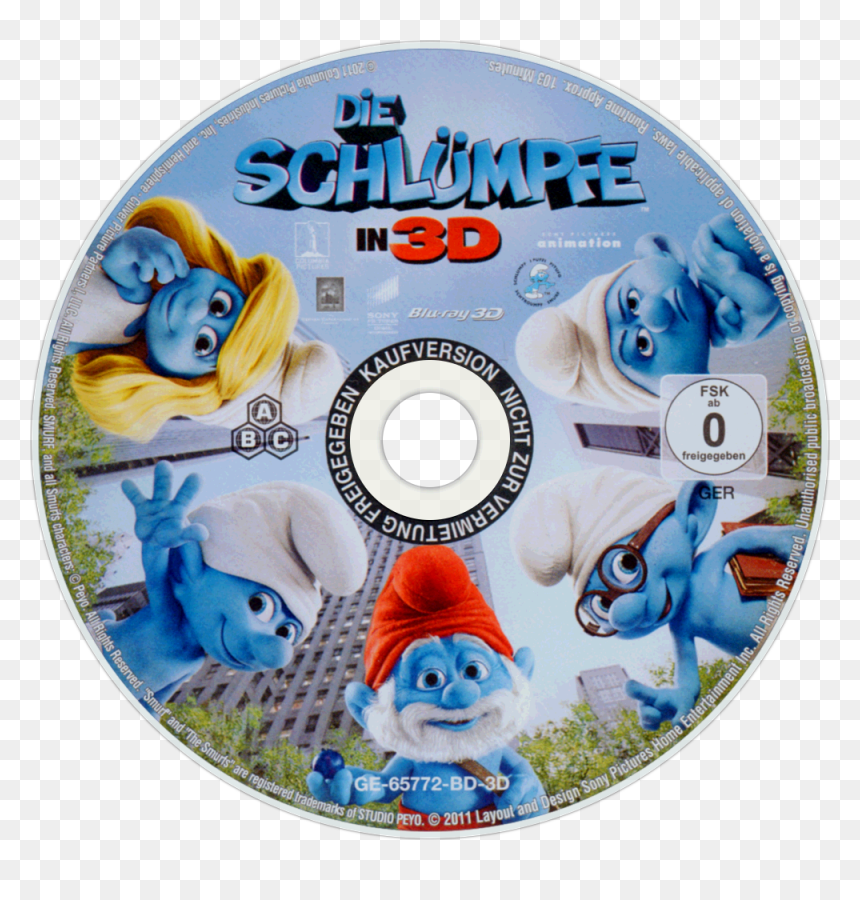Smurfs Movie, HD Png Download - smurf png