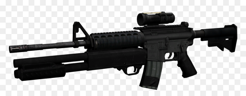 M Masterkey Image Soldiers Of Fortune Mod - M4 Carbine, HD Png Download - m4a1 png