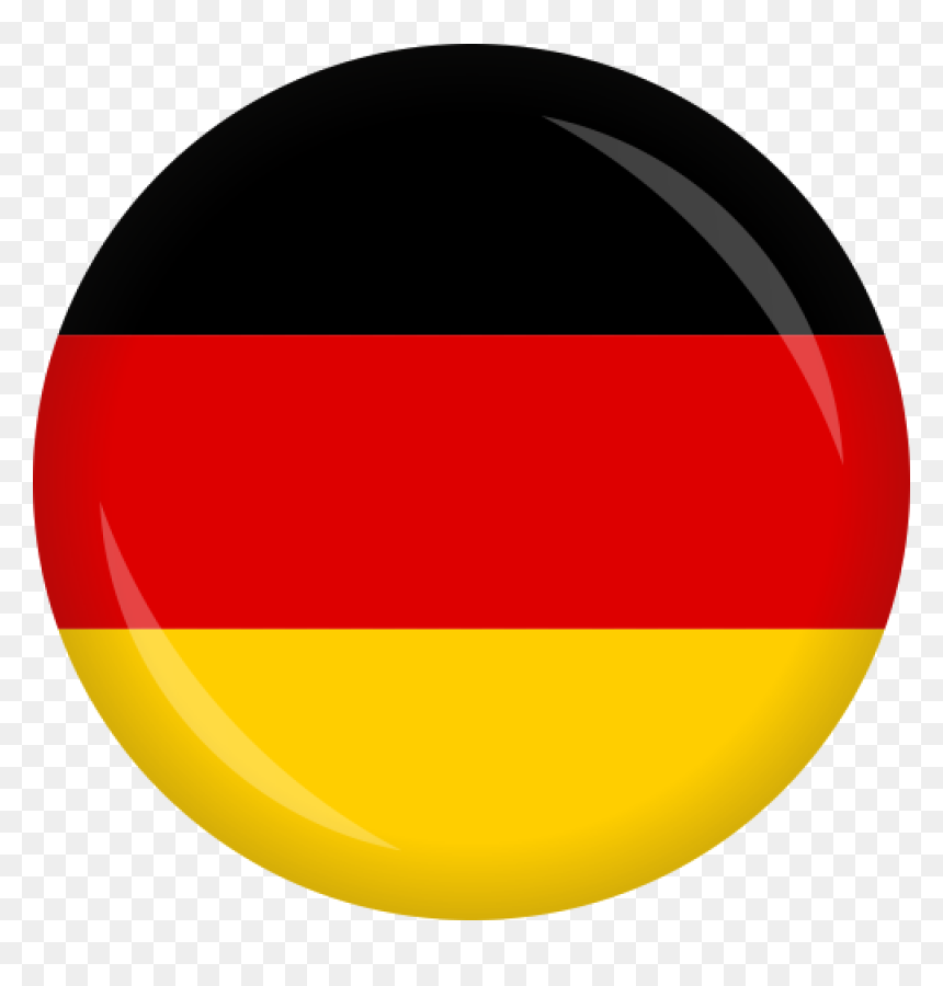 Germany Clipart World Flag - Germany Flag Icon Circle, HD Png Download - germany png