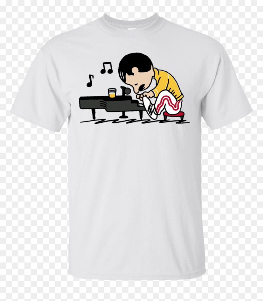 Freddie Mercury Peanuts Shirt, HD Png Download - freddie mercury png