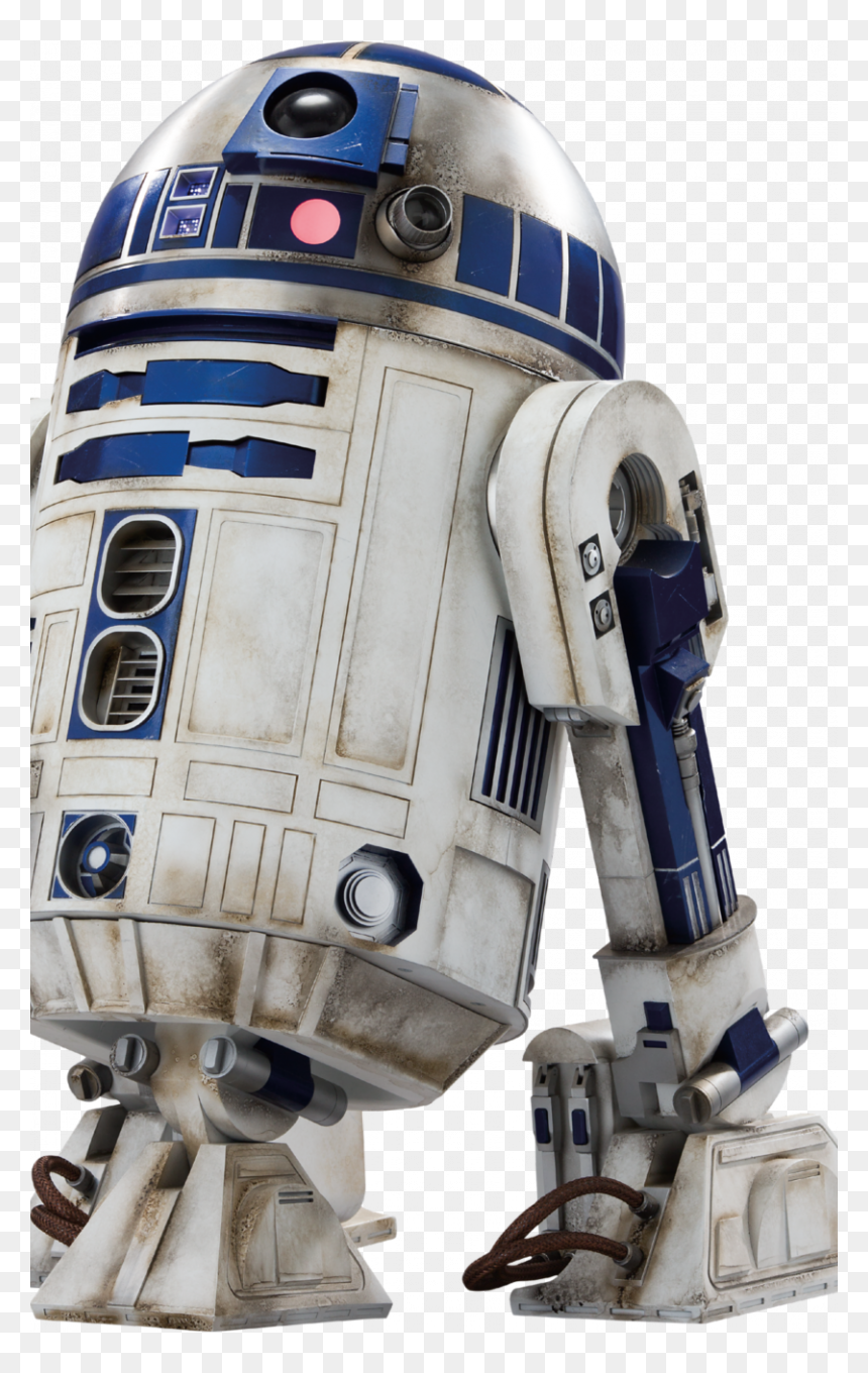 R2 D2 Star Wars Ep7 The Force Awakens Characters Cut - Star Wars Characters Png, Transparent Png - star wars the force awakens png