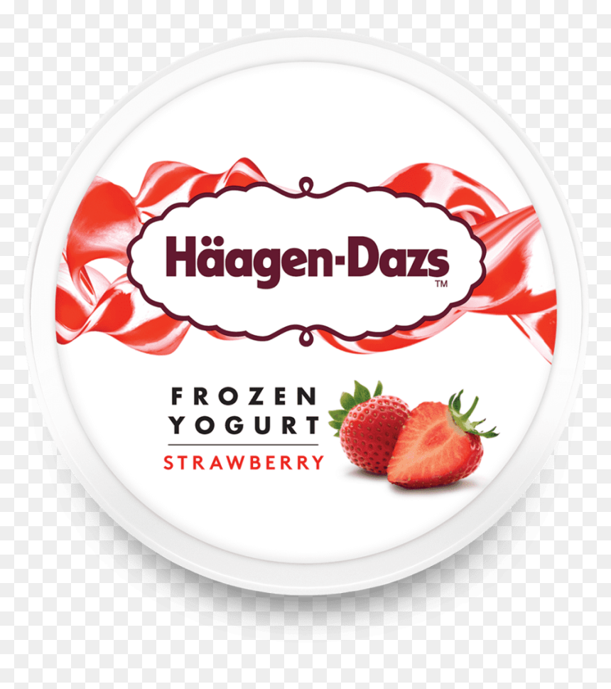 Haagen Dazs Mint Leaves And Chocolate, HD Png Download - frozen yogurt png
