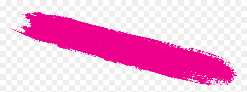 The Impact Image Green Brush Pink Brush - Brush Line Png, Transparent Png - brush line png