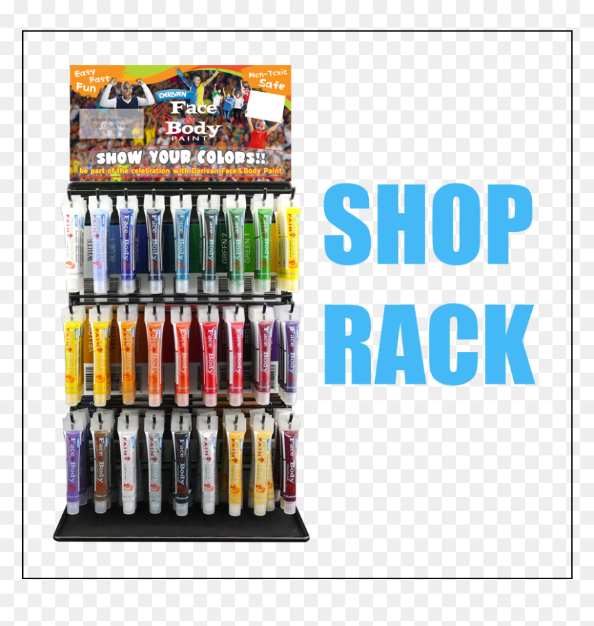 Derivan Supporter Face Paint Stick Rack - Kurand Sake Market 上野店, HD Png Download - face paint png