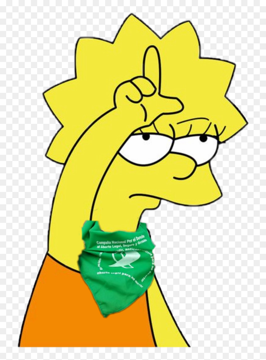 #lisasimpson #lisa #simpson #simpsons #abortolegalya - Easy Drawings Of Lisa Simpson, HD Png Download - simpson png