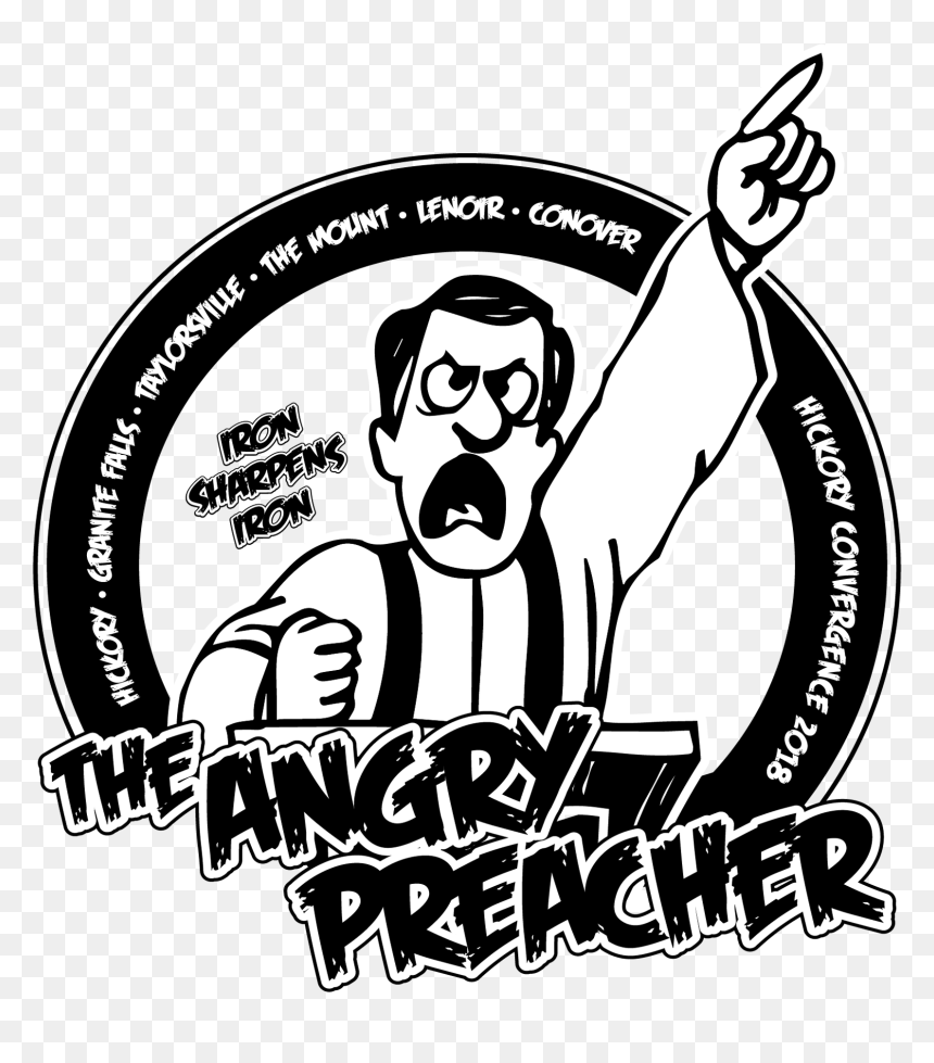 F3 Angry Preacher Shirt Pre Order - Angry Birds, HD Png Download - preacher png