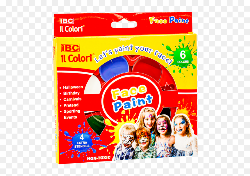 Holi, HD Png Download - face paint png