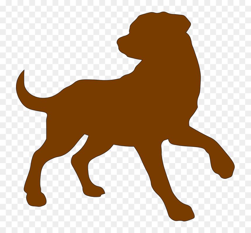 Contorno De Perro Png, Transparent Png - dog outline png