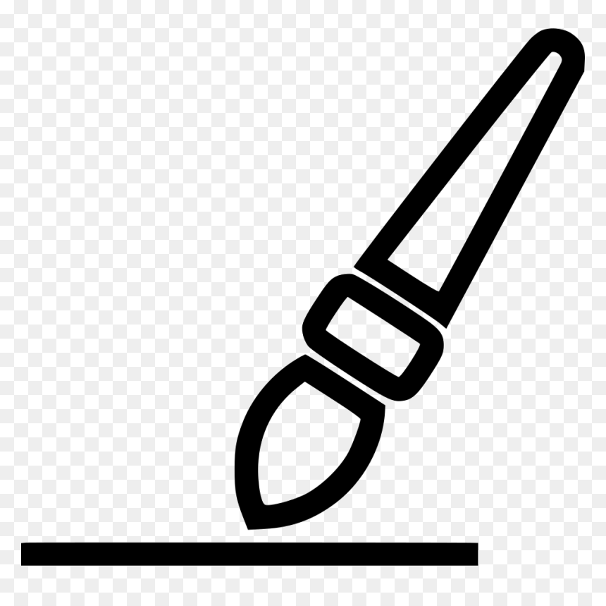 Brush Drawing Line, HD Png Download - brush line png