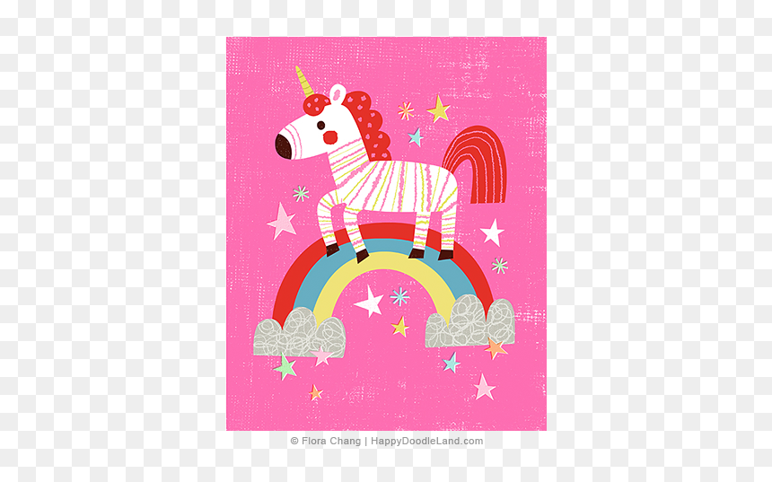 Unicorn © Flora Chang, HD Png Download - land png