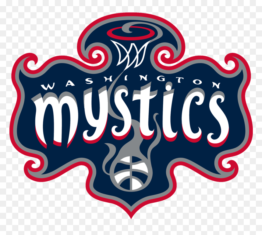Logo Wnba Washington Mystics, HD Png Download - team mystic logo png