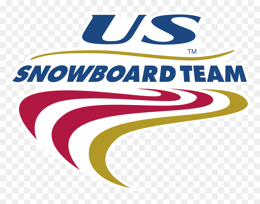 Us Snowboarding Logo Svg, HD Png Download - snowboard png