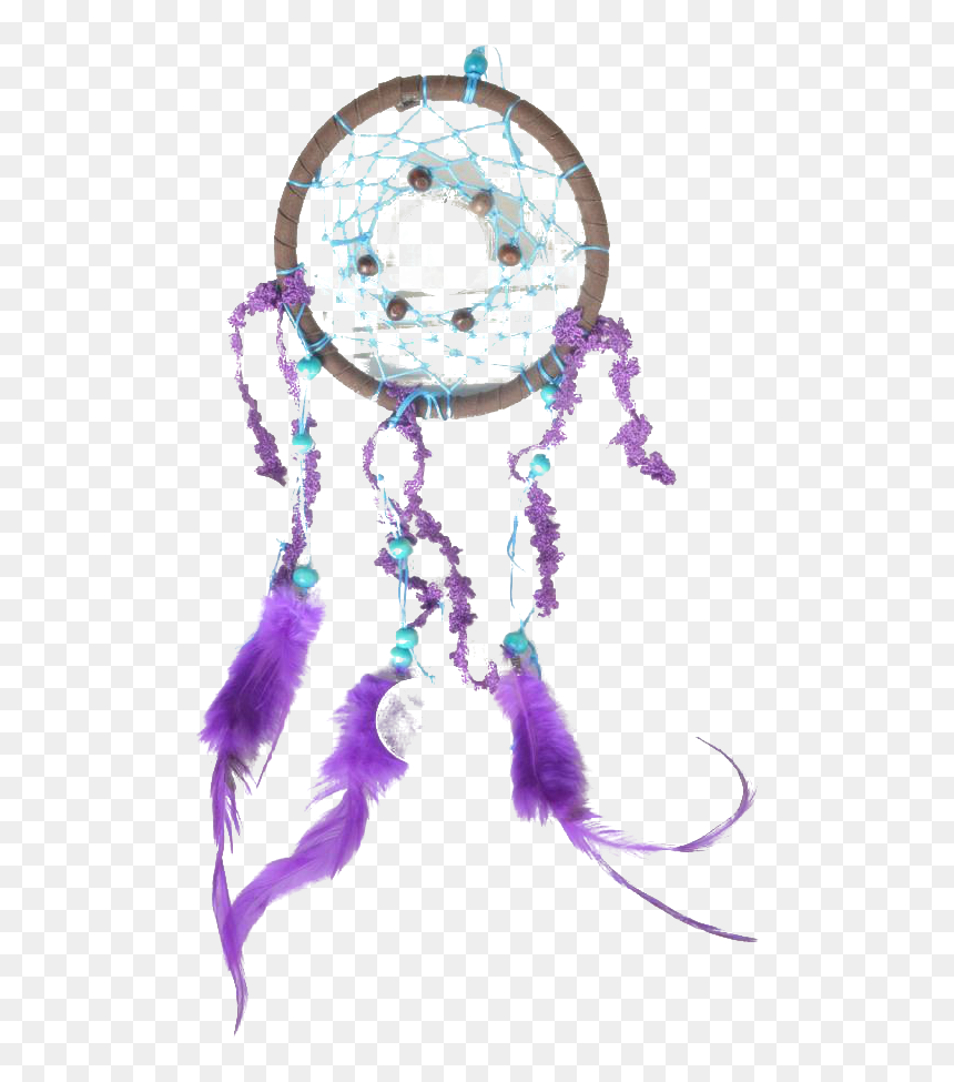 Purple Illustration Dreamcatcher Png File Hd - Illustration, Transparent Png - dream catcher vector png