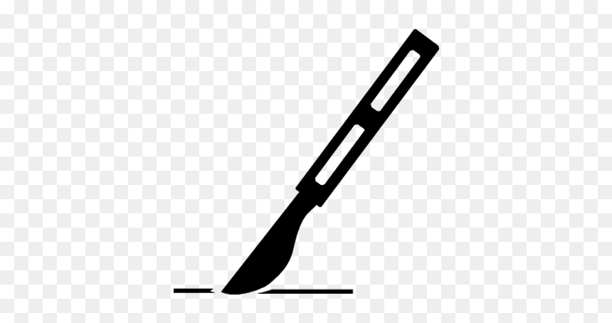 Scalpel, Knife, Surgery, Physician, Medical Accessories - Assault Rifle, HD Png Download - scalpel png