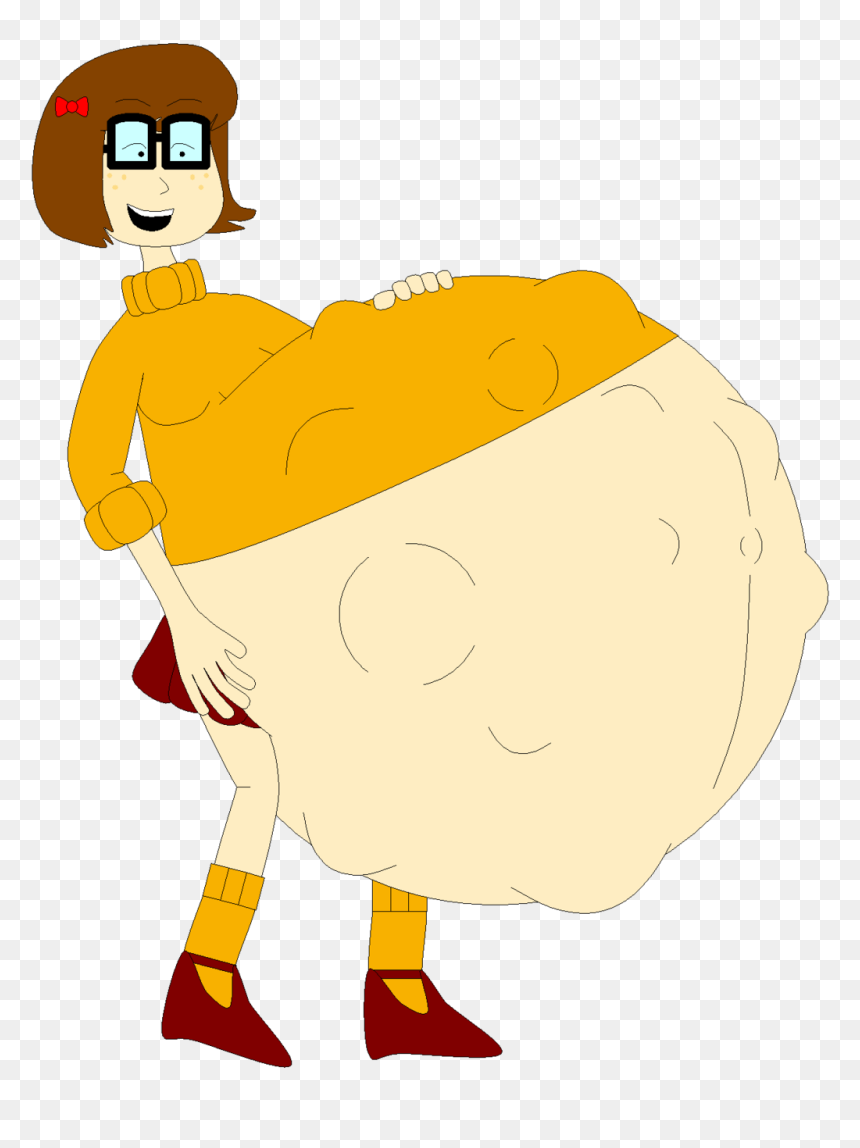 Heavily Pregnant Velma By Angry-signs - Velma Belly, HD Png Download - pregnant png