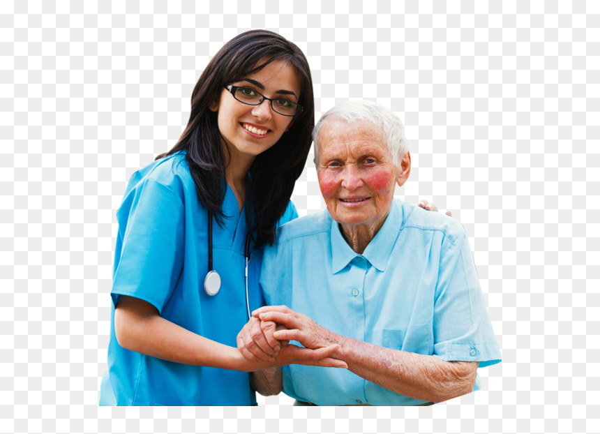 Nurse Old Man Png , Png Download - Home Care In The United States, Transparent Png - old person png