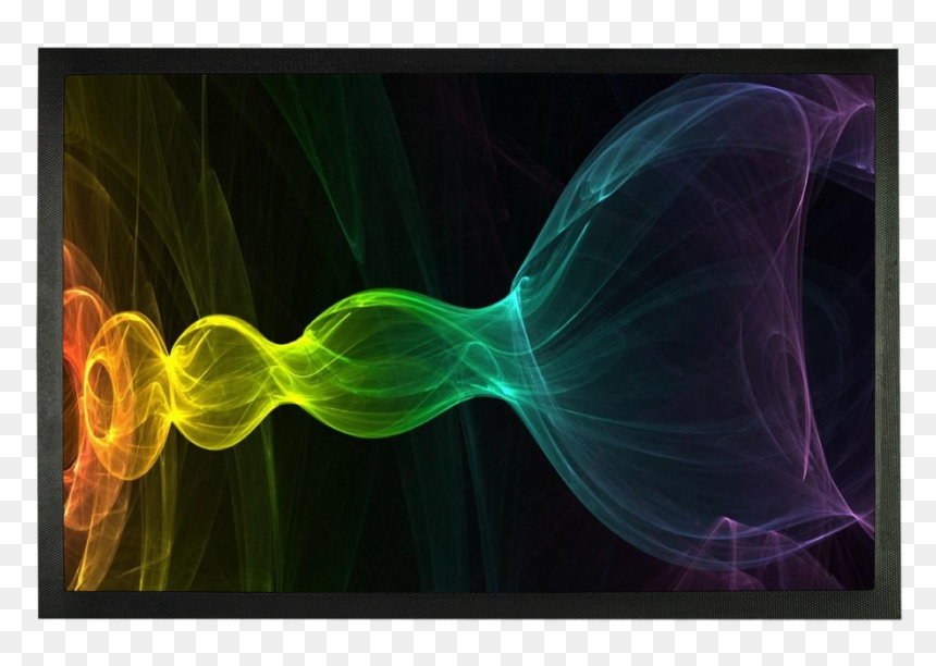 Smoke, HD Png Download - rainbow smoke png