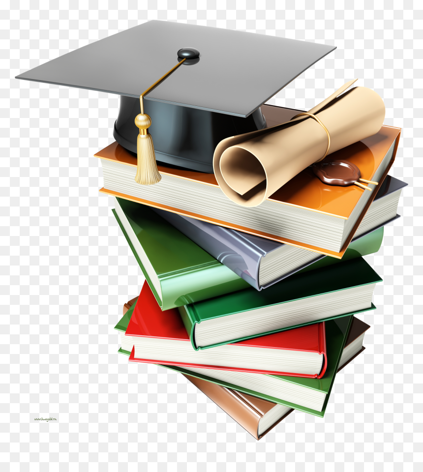 Birrete Png , Png Download - Books With Graduation Cap, Transparent Png - birrete png