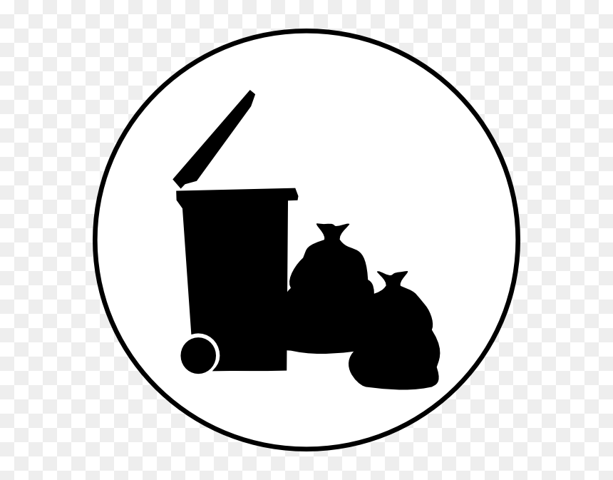 Trash Clipart Pictogram - Symbol Of Garbage, HD Png Download - trash icon png