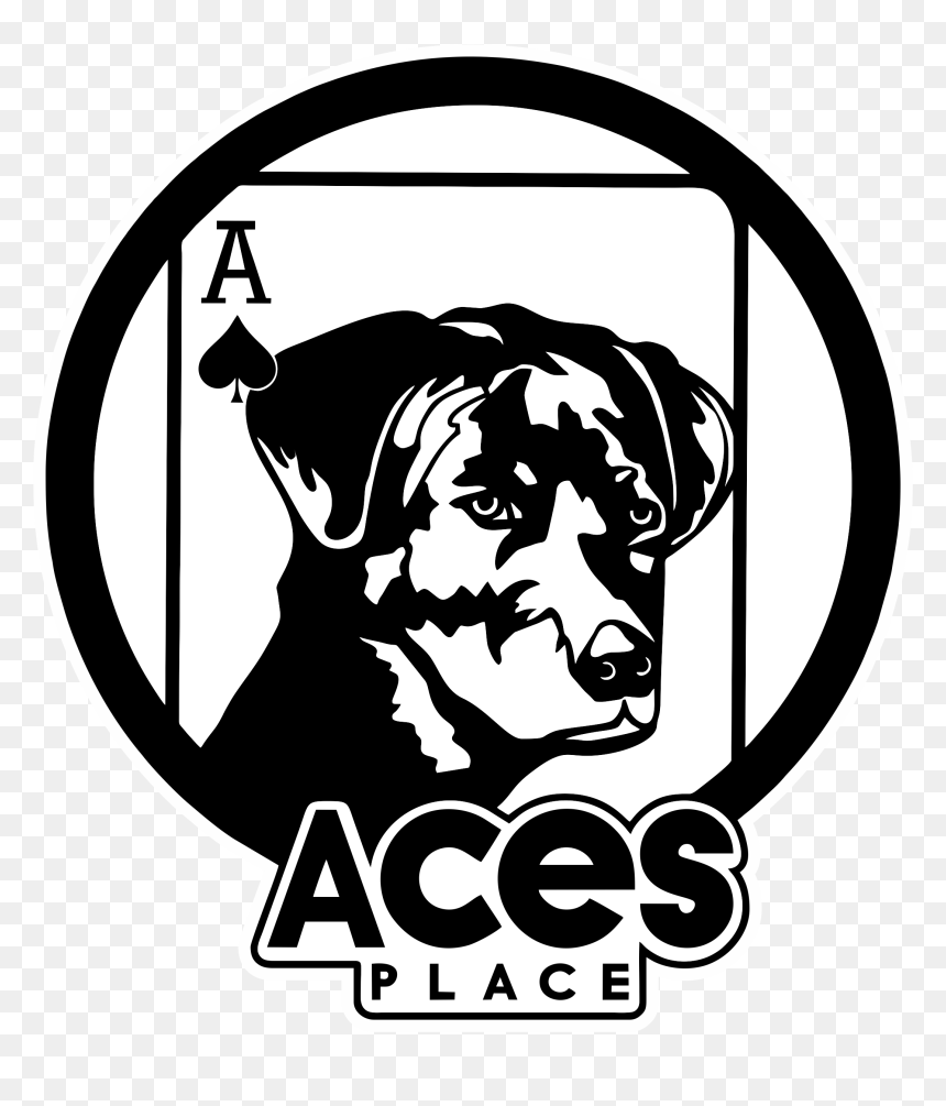 Transparent Cannabis Outline Clip Art - Ace's Place, HD Png Download - dog outline png