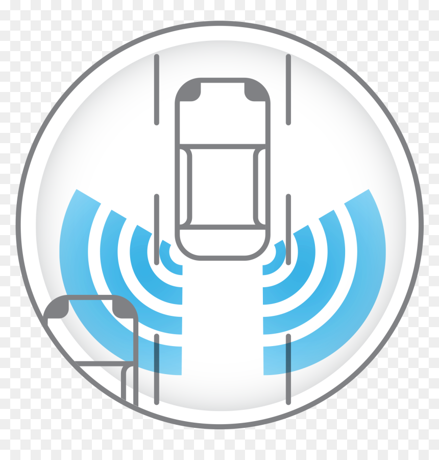 Blind Spot Warning Icon - Vehicle Blind Spot, HD Png Download - warning icon png