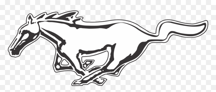 Mustang Logo Png Transparent Image - Mustang Logo Png, Png Download - mustang logo png