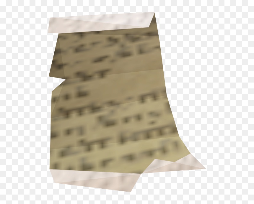 The Runescape Wiki - Paper, HD Png Download - torn page png
