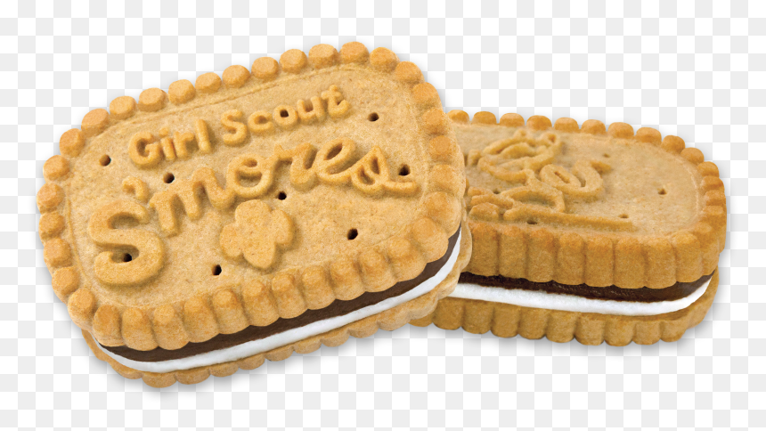 Girl Scout Smore Cookies, HD Png Download - girl scout png