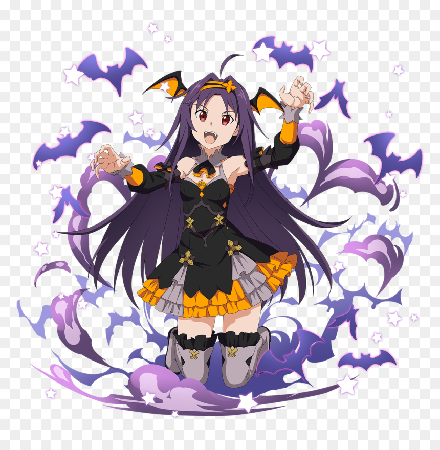 Transparent Sinon Png - Sword Art Online Memory Defrag Halloween, Png Download - sao png