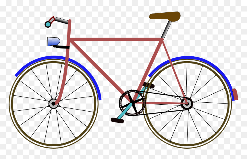 Bicycle Clip Art, HD Png Download - bike rider png