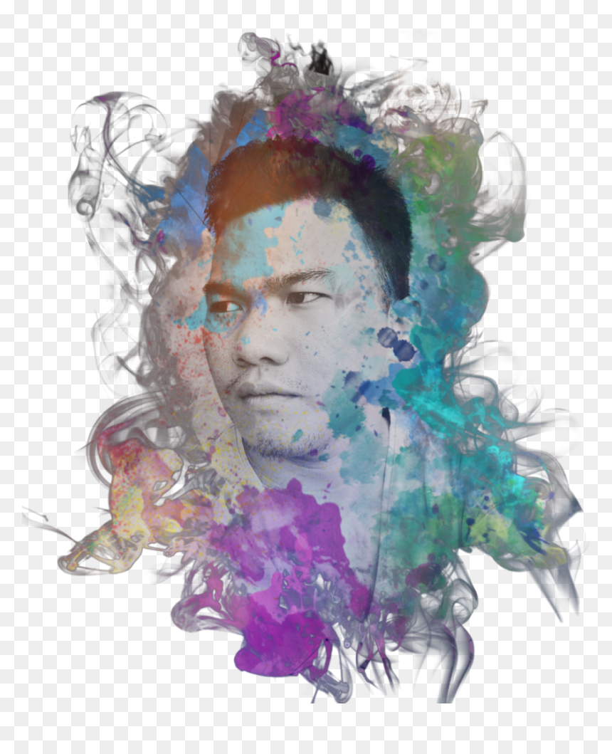 #smoke #multiply #rainbow - Visual Arts, HD Png Download - rainbow smoke png