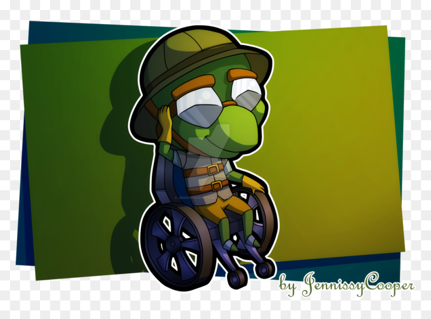 Chibi Bentley The Brains By Jennissycooper - Cartoon, HD Png Download - gang beasts png