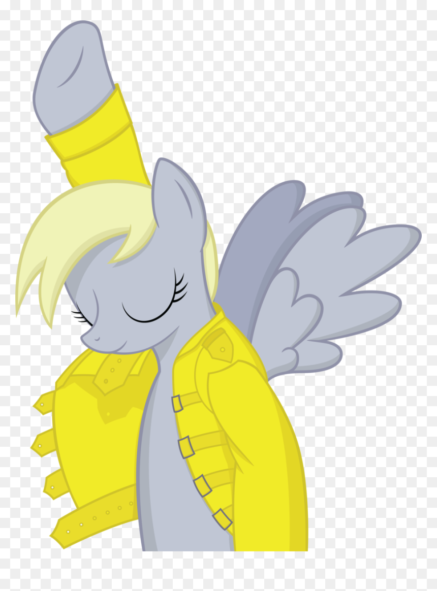 Pony Derpy Hooves Fluttershy Flower Yellow Flowering - Transparent Freddie Mercury Vector, HD Png Download - freddie mercury png