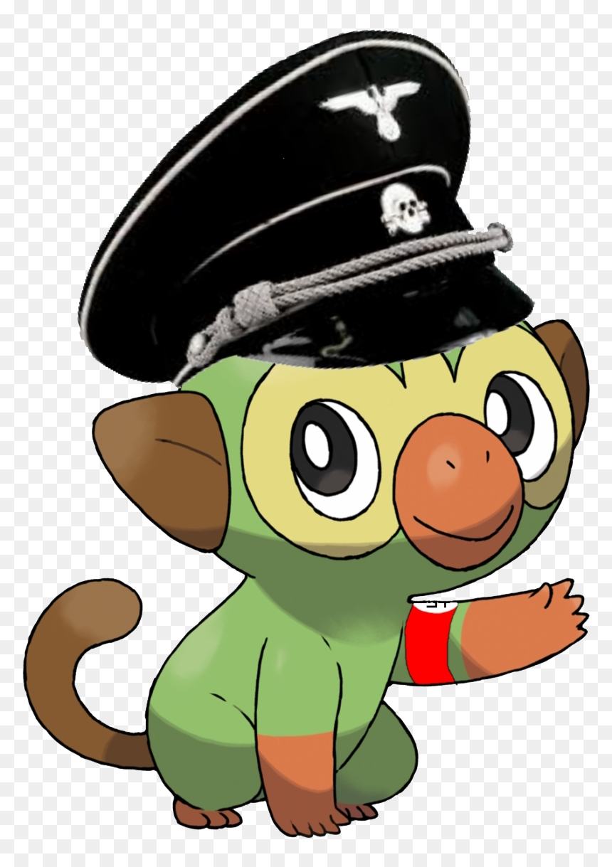 Pokemon Sword And Shield Png Transparent - Grookey Pokemon, Png Download - pokemon hat png