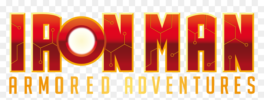 Iron Man Armored Adventures Logo, HD Png Download - ironman logo png