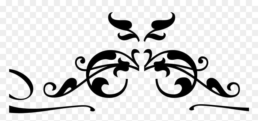 Decorative Elements Clip Art, HD Png Download - swirl line png