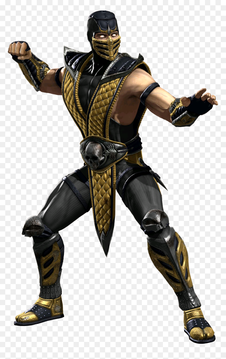 Mortal Kombat Vs - Scorpion Mortal Kombat Characters, HD Png Download - sub zero png
