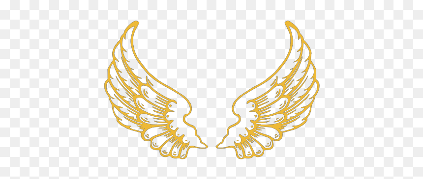 Blue Star With Gold Wings Png Icons - Victorious Secret, Transparent Png - gold wings png