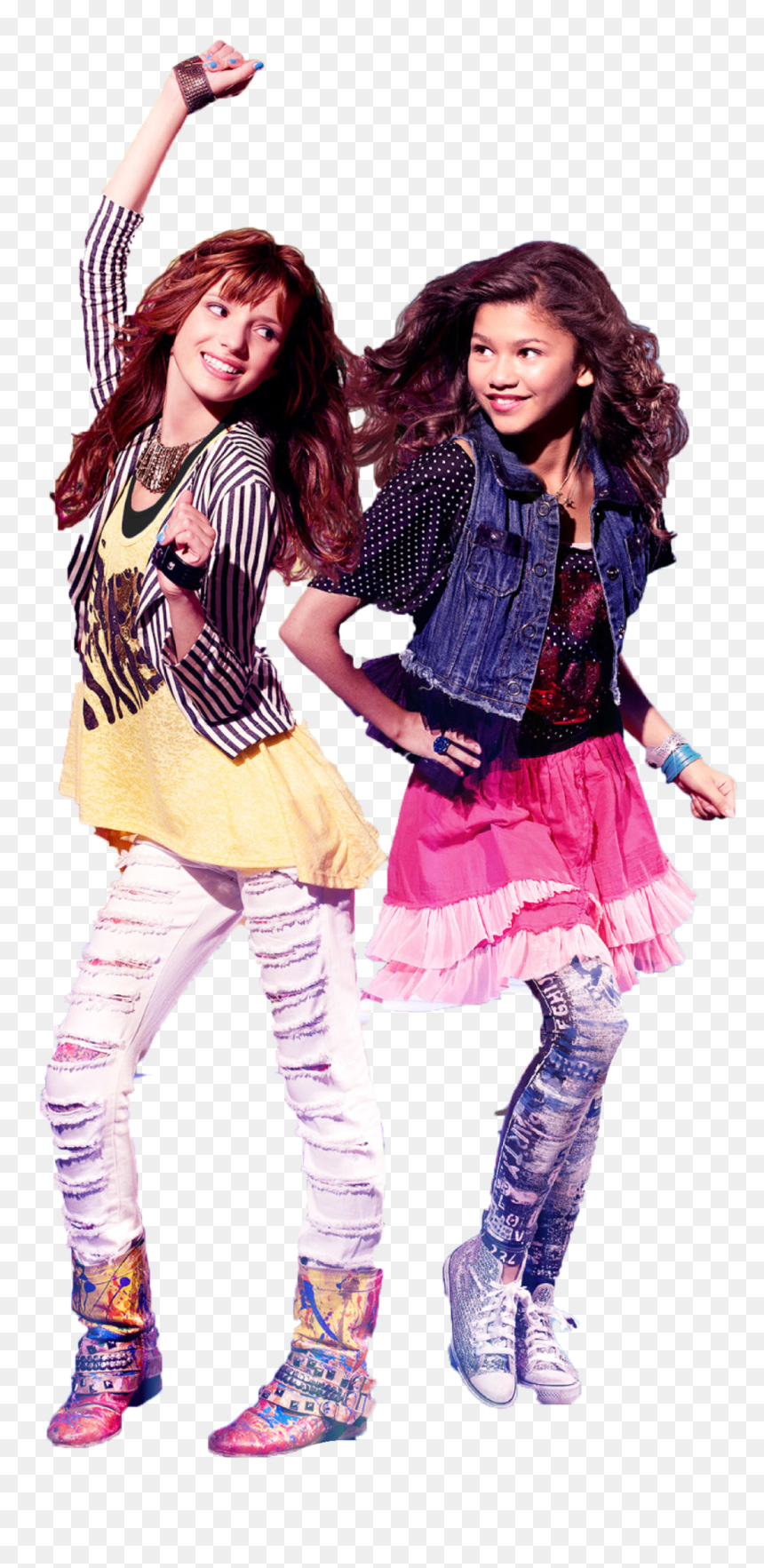 Dancing Girls, HD Png Download - zendaya png