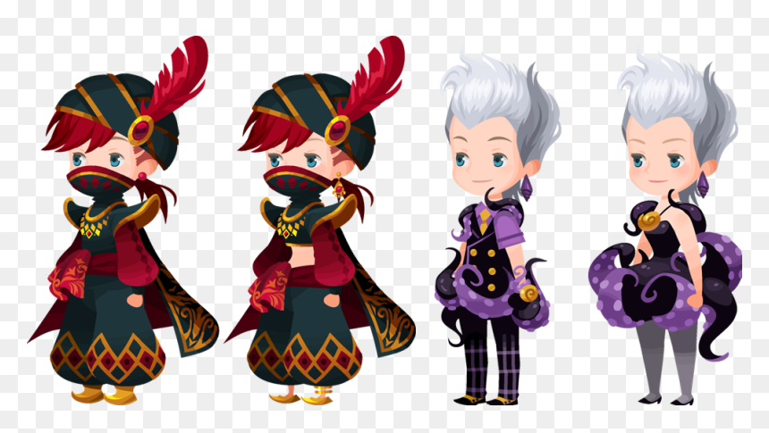 Returning Jafar Ursula Boards - Kingdom Hearts 3 Jafar, HD Png Download - ursula png
