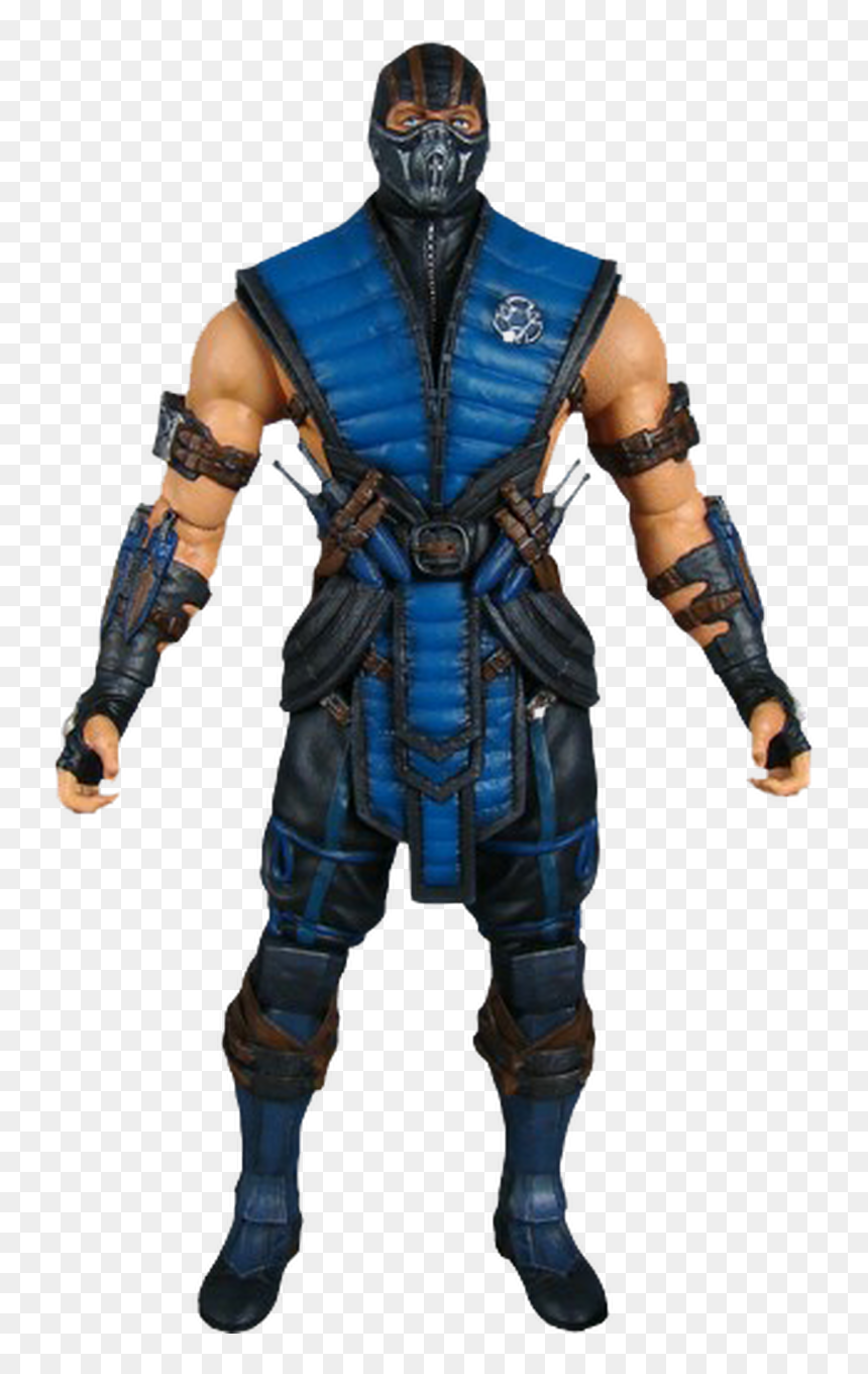 Sub Zero - Mortal Kombat - Mezco - Sub Zero Mortal Kombat Figure, HD Png Download - sub zero png