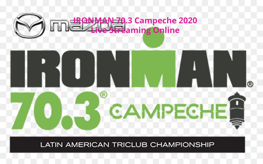 3 Campeche 2020 Live Streaming Online - Ironman 70.3, HD Png Download - ironman logo png