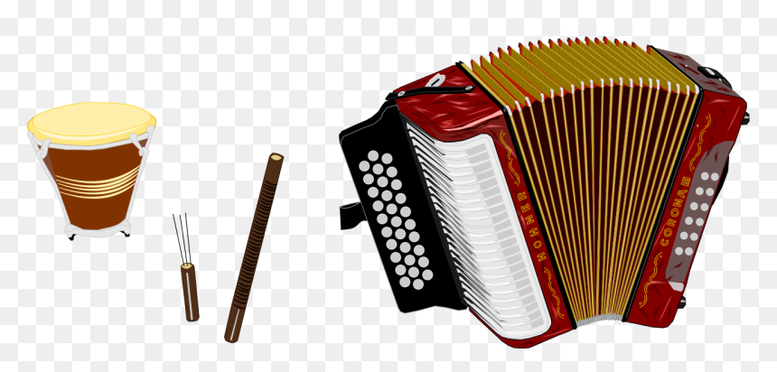 Instrumento Musical De Colombia, HD Png Download - accordion png