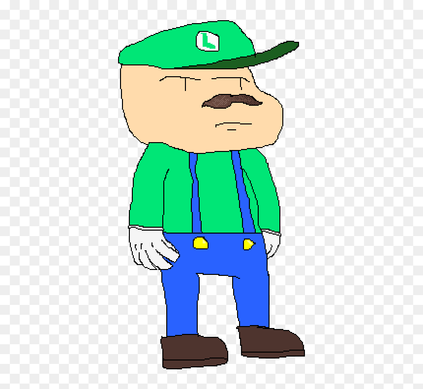 Cartoon, HD Png Download - luigi hat png